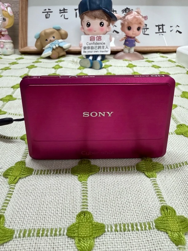 99新 Sony/索尼 TX9粉色可爱便携式功能触摸屏数码相机学生ccd