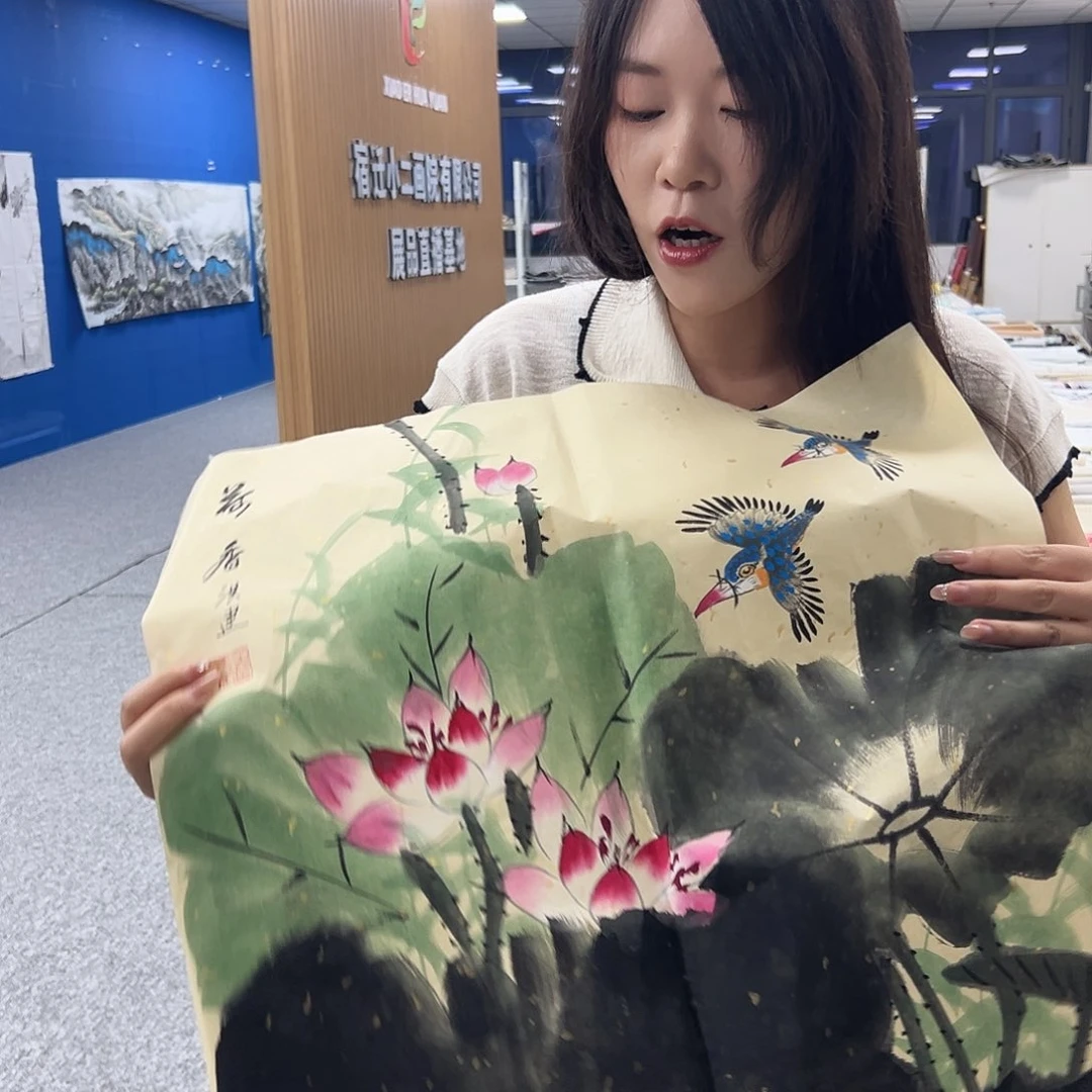 国画纯手绘字画作品