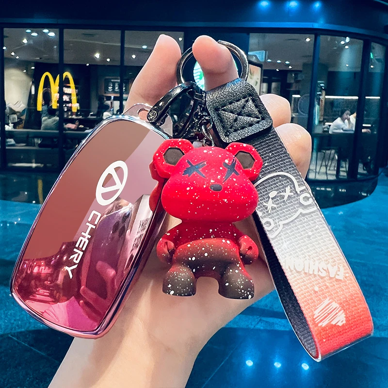 新款艾瑞泽8钥匙套瑞虎8PRO全包瑞虎8/9车扣探索06 CDM风云A8男女