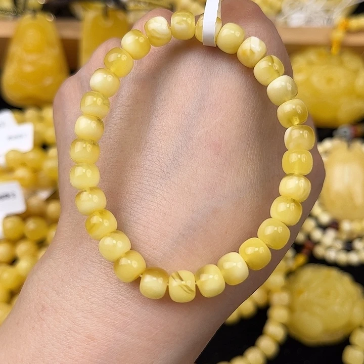 琥珀未镶嵌颈饰琥珀，