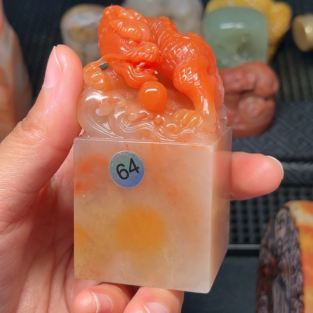寿山石印石你也快回来吃饭哦