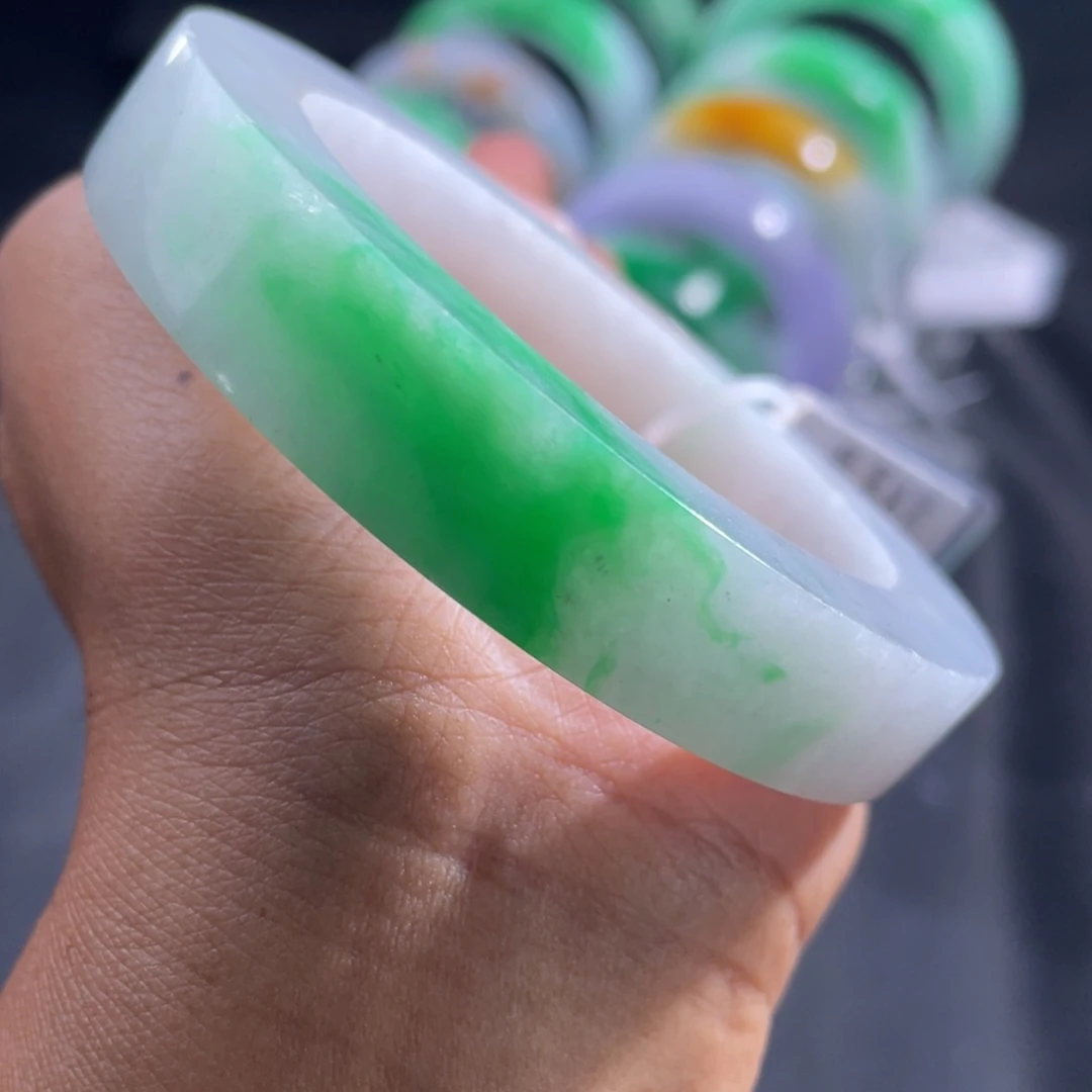 定制翡翠未镶嵌正圈