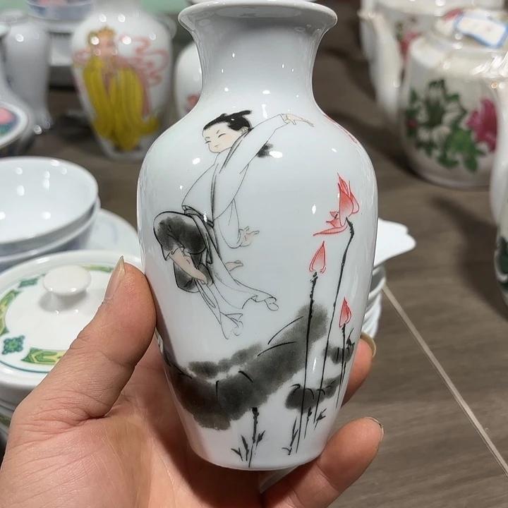 陶小瓶子，小瓶子小瓶子15公分微瑕
