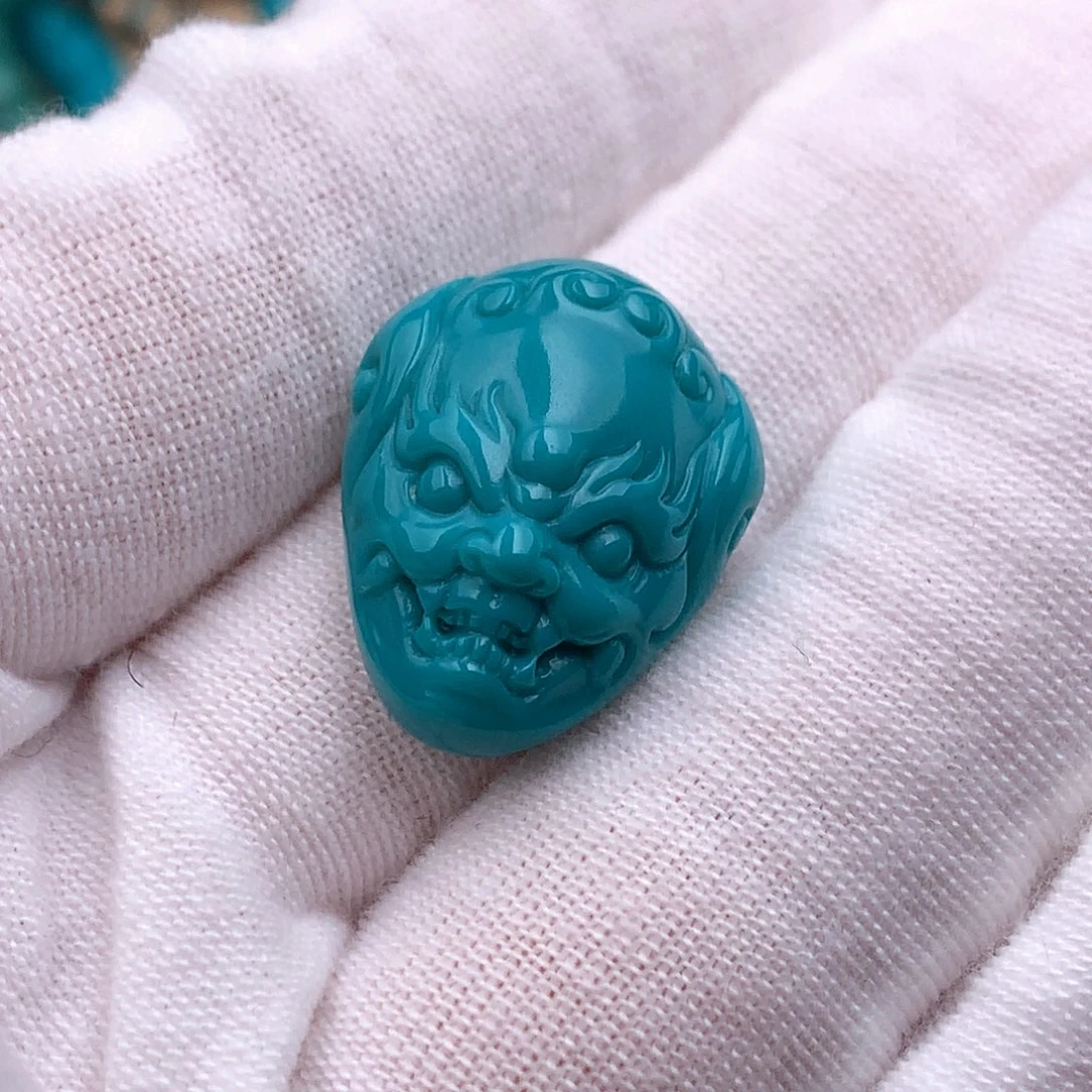 未镶嵌绿松石戒面