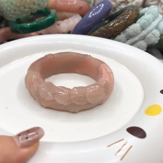 未镶嵌石英质玉珠宝半成品26