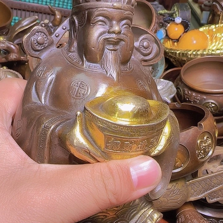 铜器办公室茶室摆件