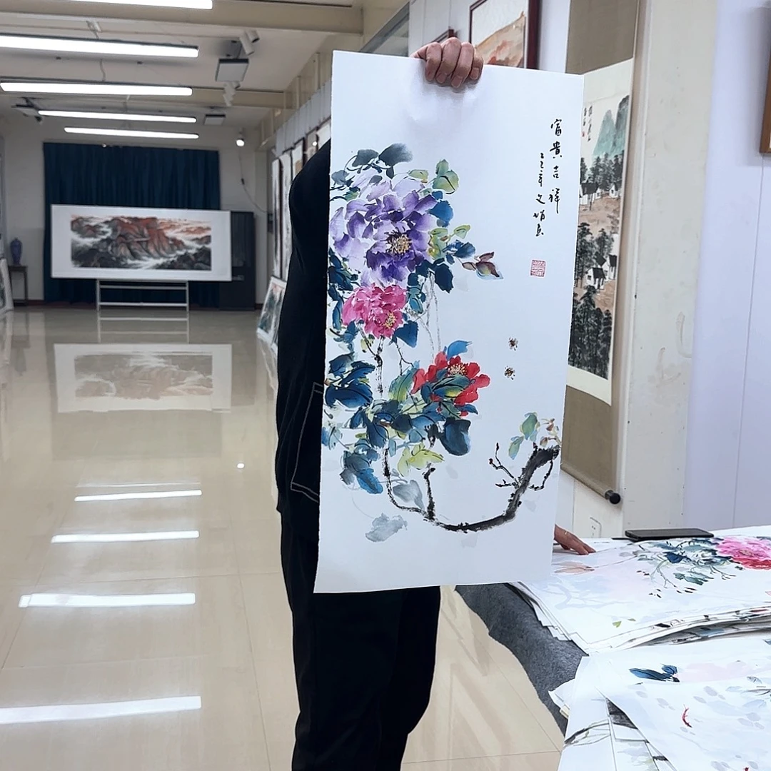 国画国画作品集一个