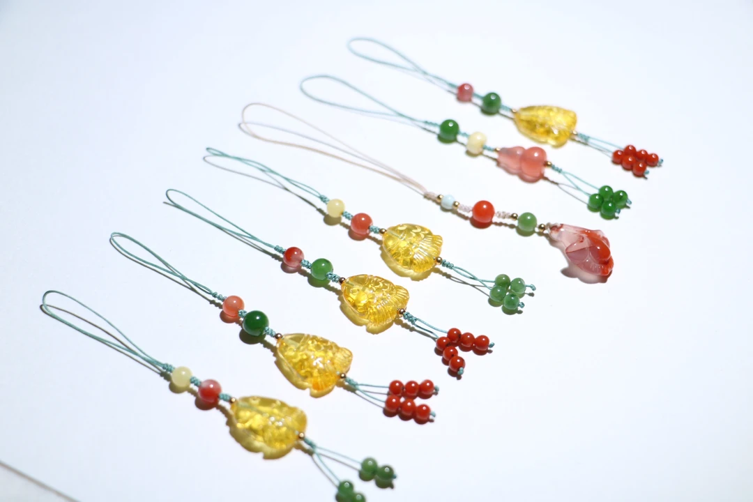 手机挂件多样配饰吊饰手机链（多样性发货发其一）