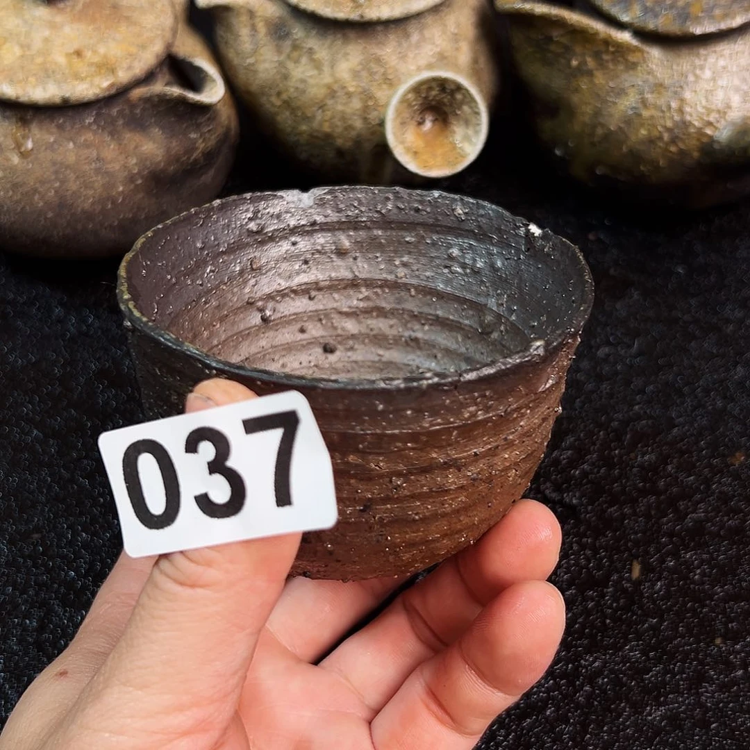 杯泥舍柴烧精品花器