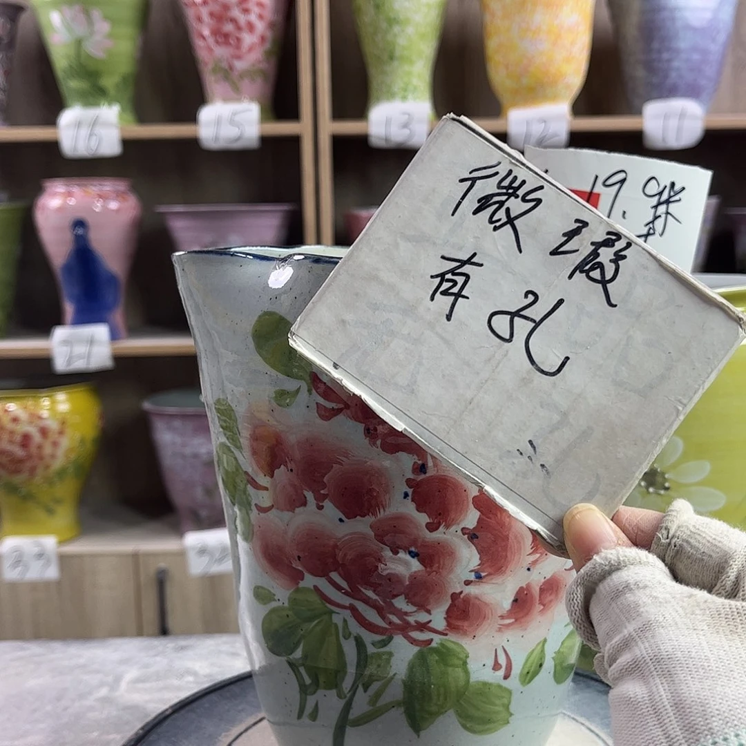 景德镇陶瓷花盆花盆