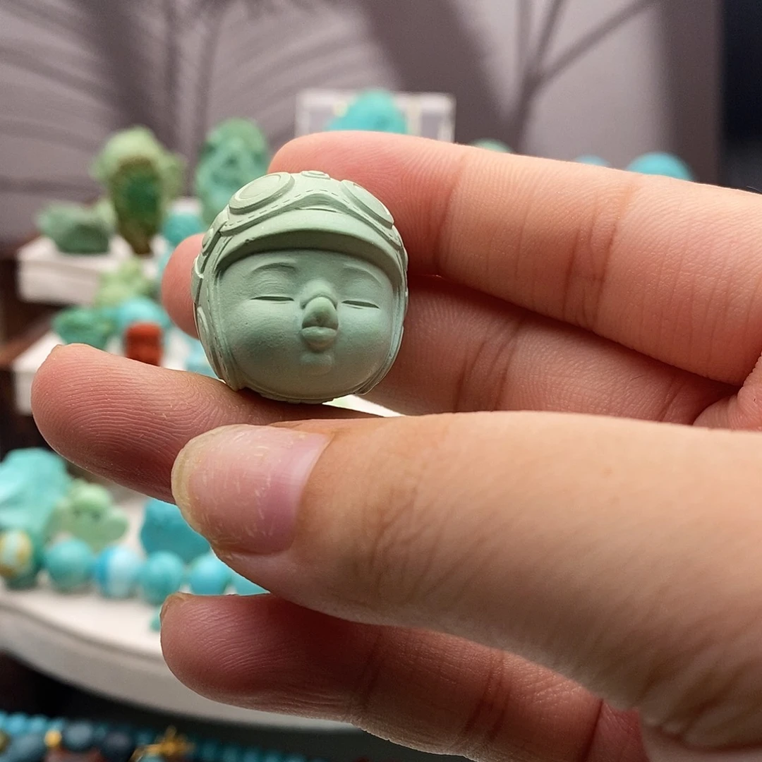 绿松石未镶嵌饰品
