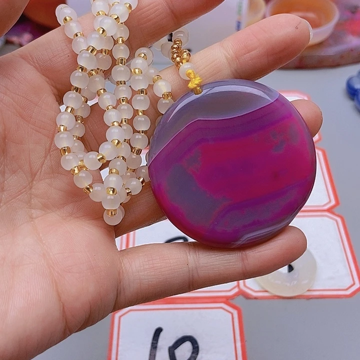 【闪购商品】玛瑙/玉髓珠宝半成品未镶嵌～**～