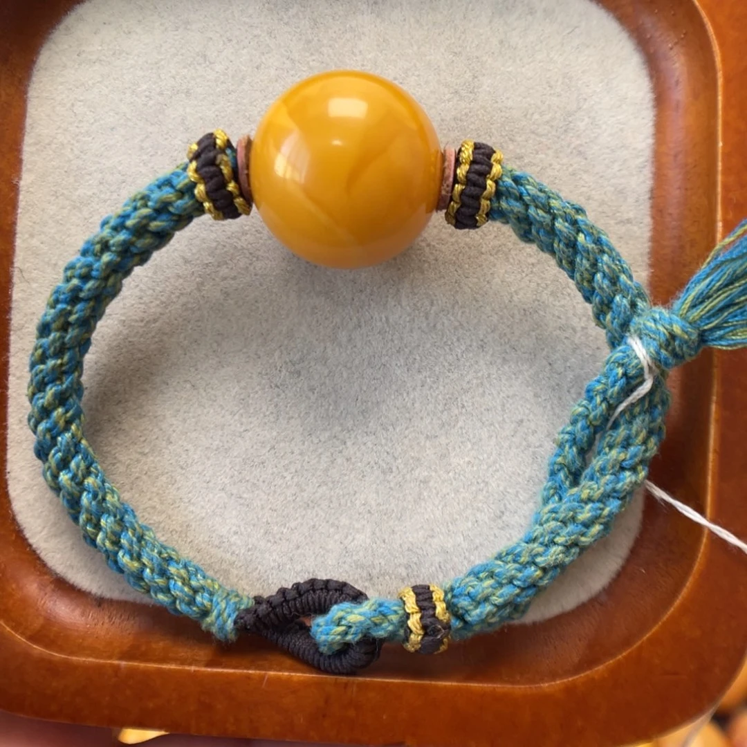 蜜蜡未镶嵌手绳蜜蜡