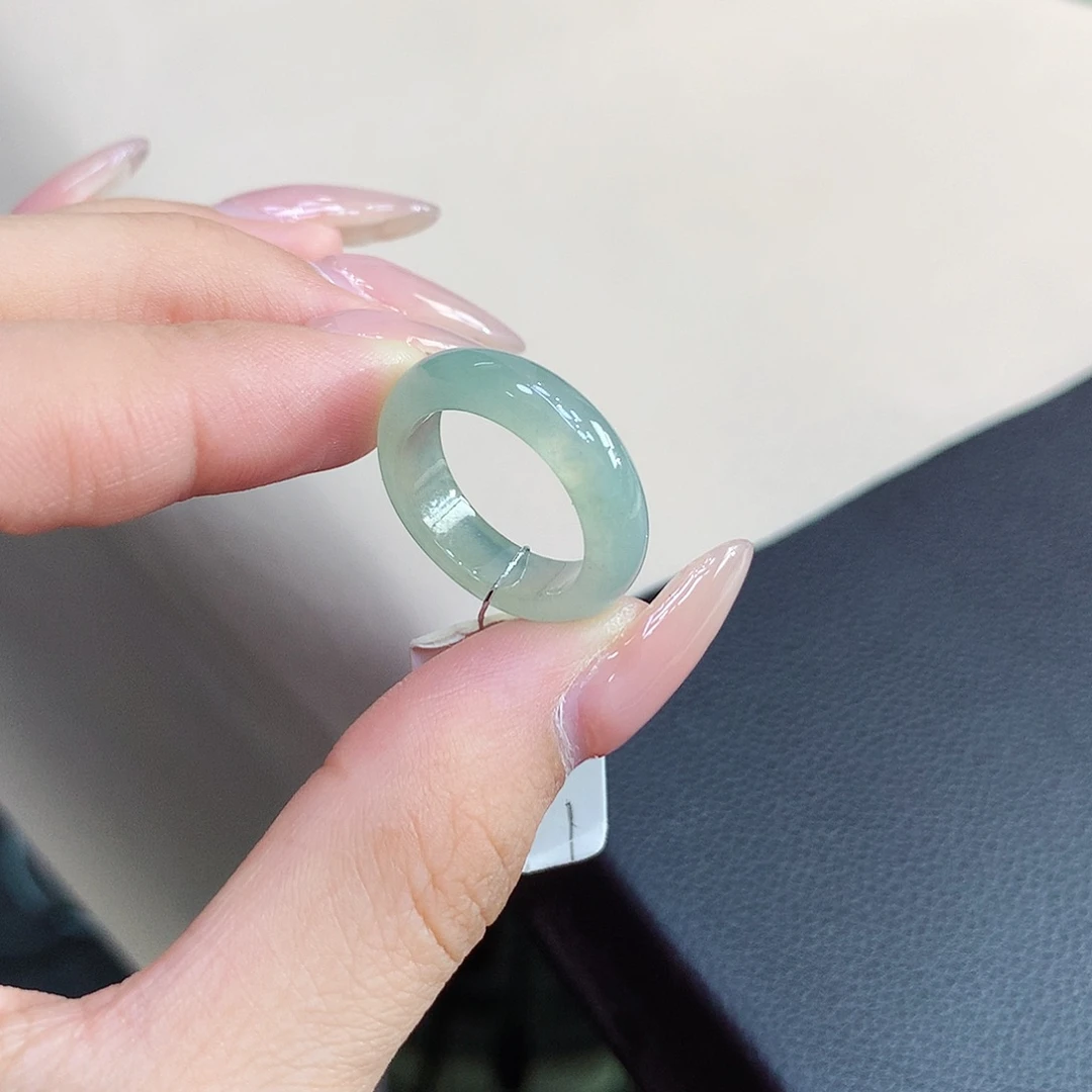 未镶嵌戒指翡翠10号