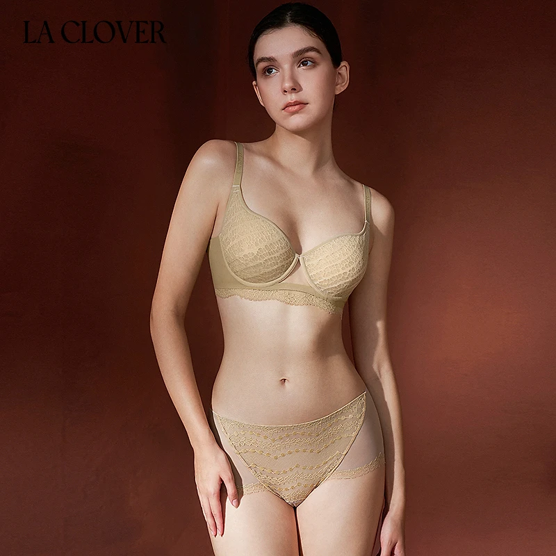 兰卡文(LA CLOVER)遐想系列中腰平角裤CC22AAC1