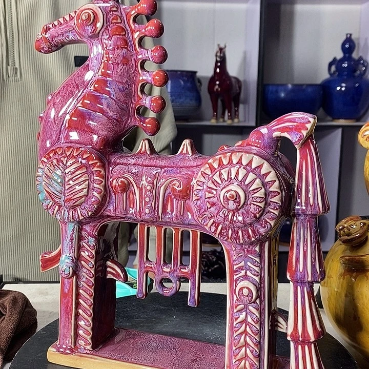 瓷片中国神垕精品钧瓷