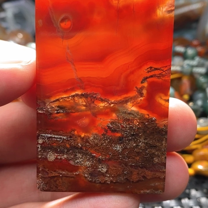 【闪购商品】玛瑙/玉髓颈饰未镶嵌春**油