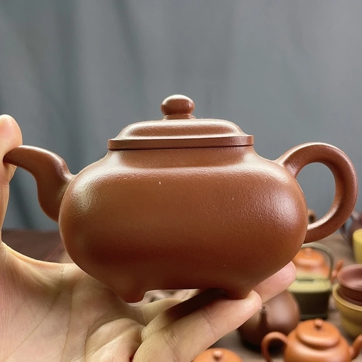 茶壶紫砂青**猫紫砂茶壶