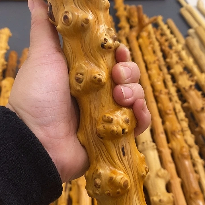 蓝***天云南对节盘玩儿手棍