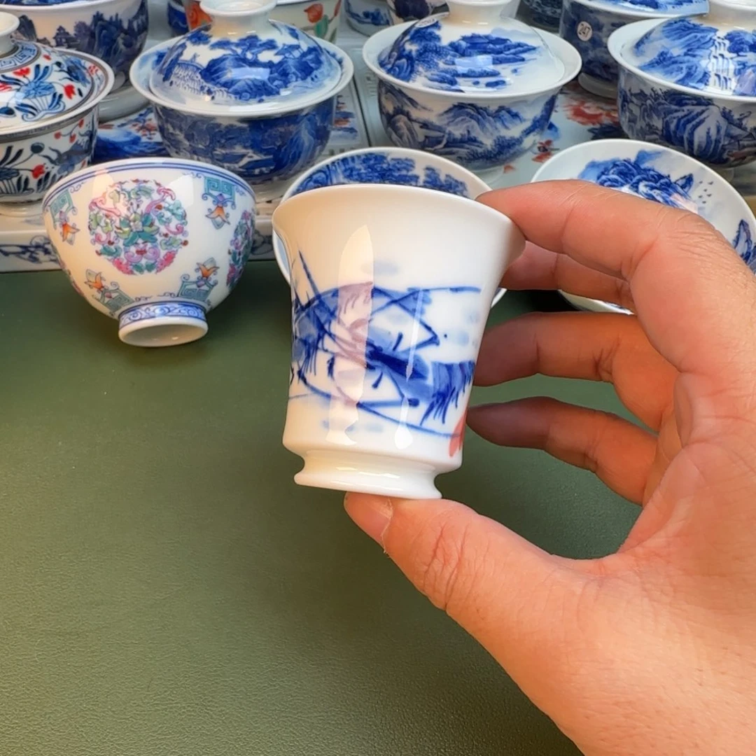 陶纯手工纯手绘茶具372