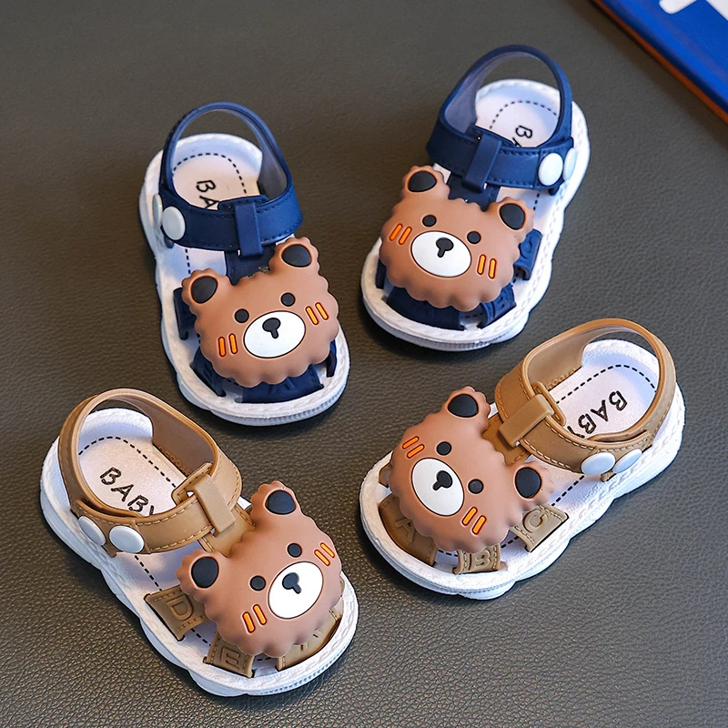 夏新款防踢凉鞋超软软底婴幼儿鞋子正版女宝鞋洋气幼儿洞洞鞋