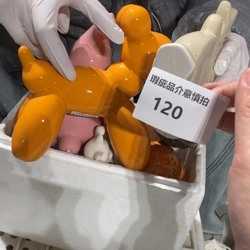 【闪购商品】摆件喃**?陶瓷摆件瑕疵特卖