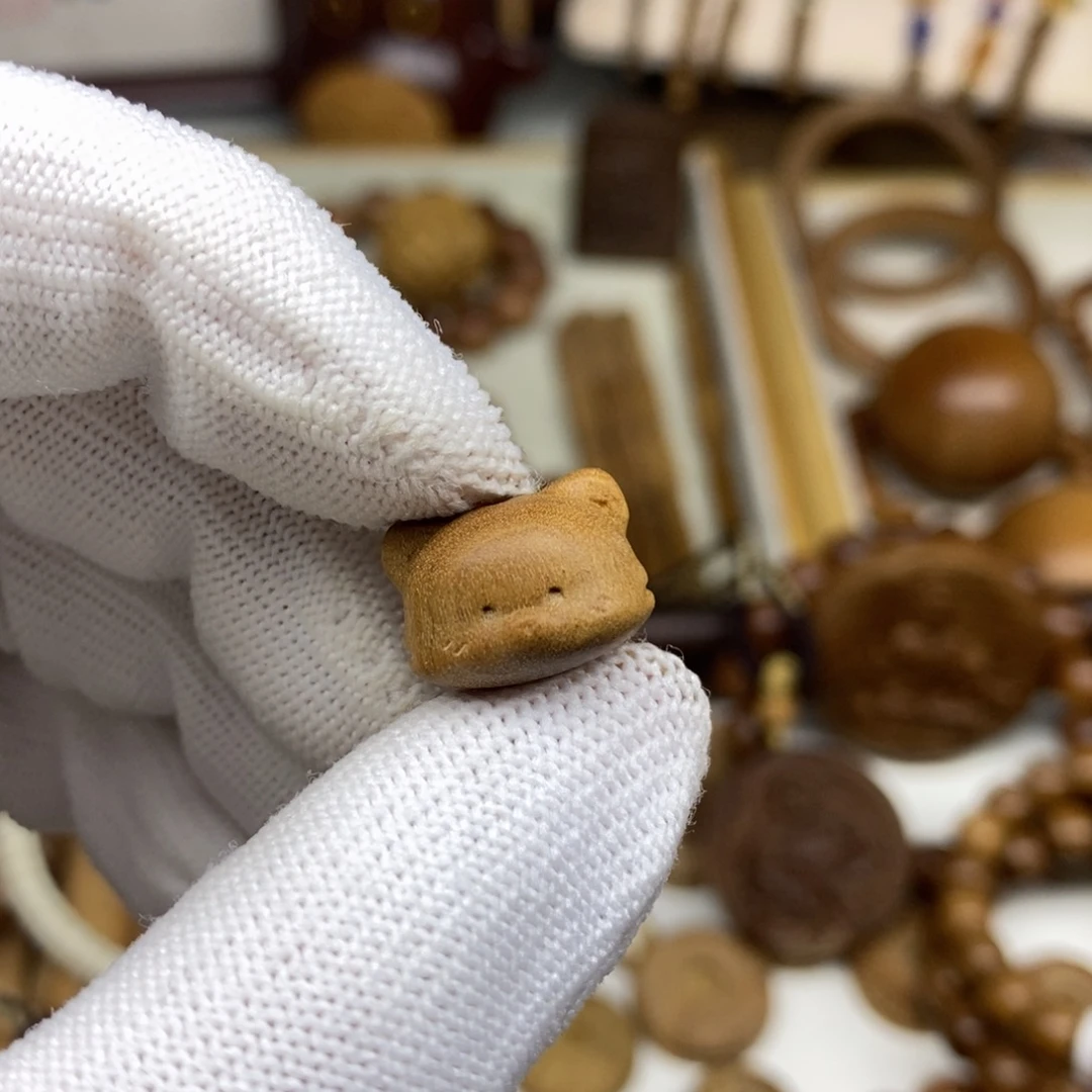 吊坠檀香木印度迈索尔老山檀2.0米米熊