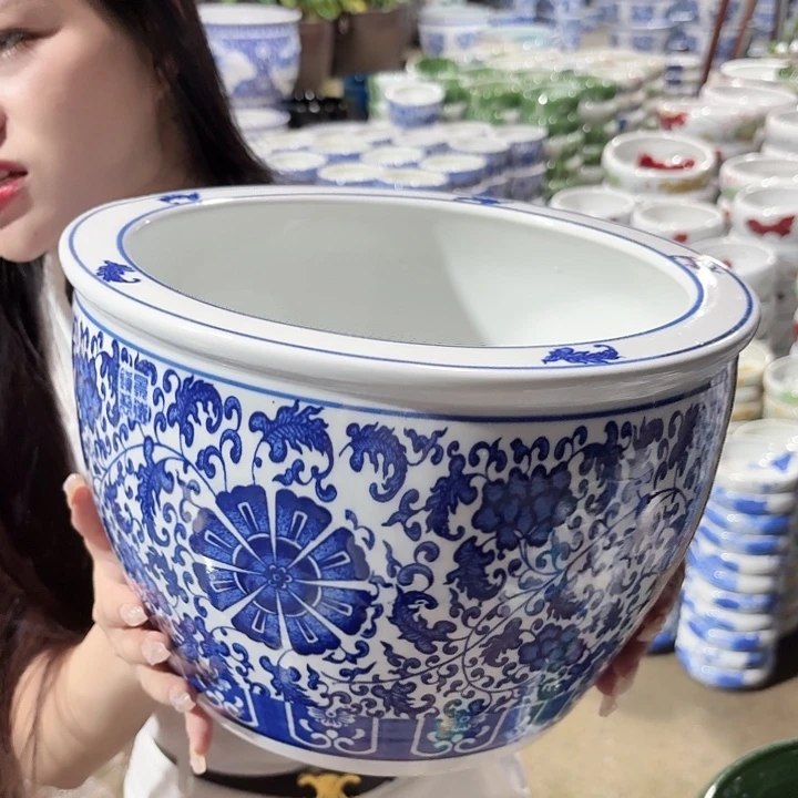 瓷片口径31厘米 高度21厘米