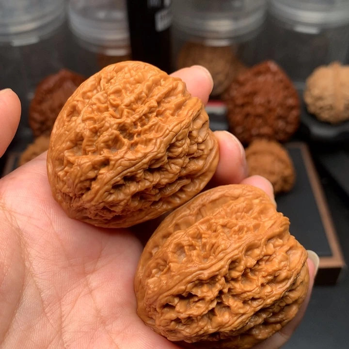 文玩核桃把件41全品将军膀