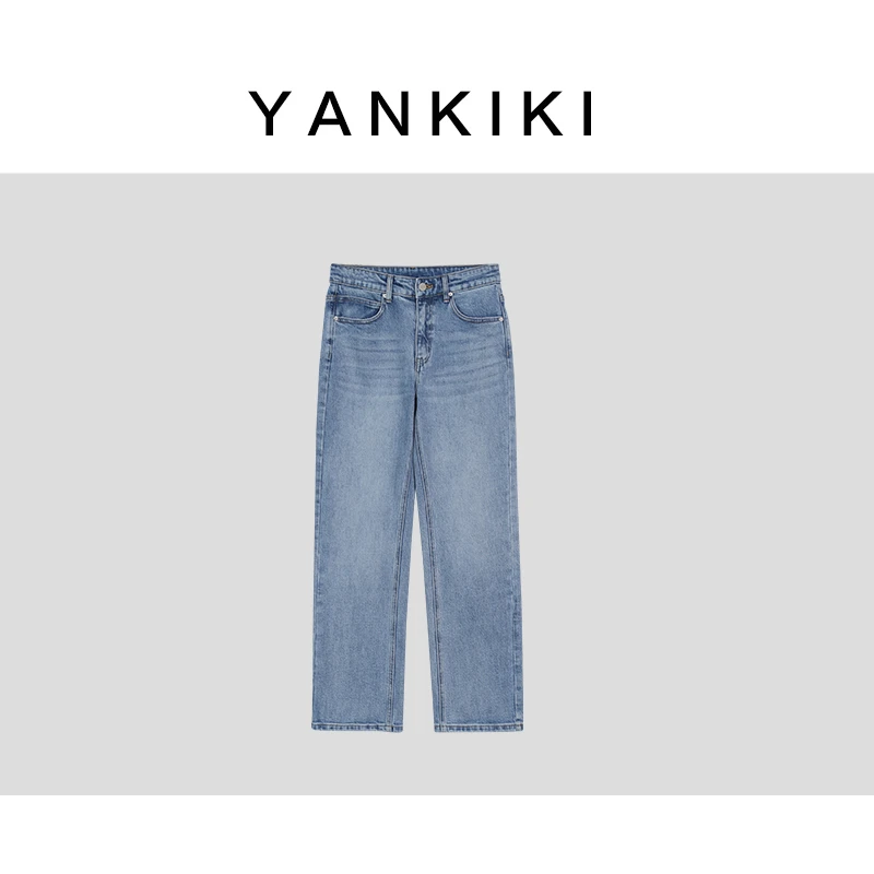 粉小香搭的瘦牛仔裤 YANKIKI 2025春季新款NEW