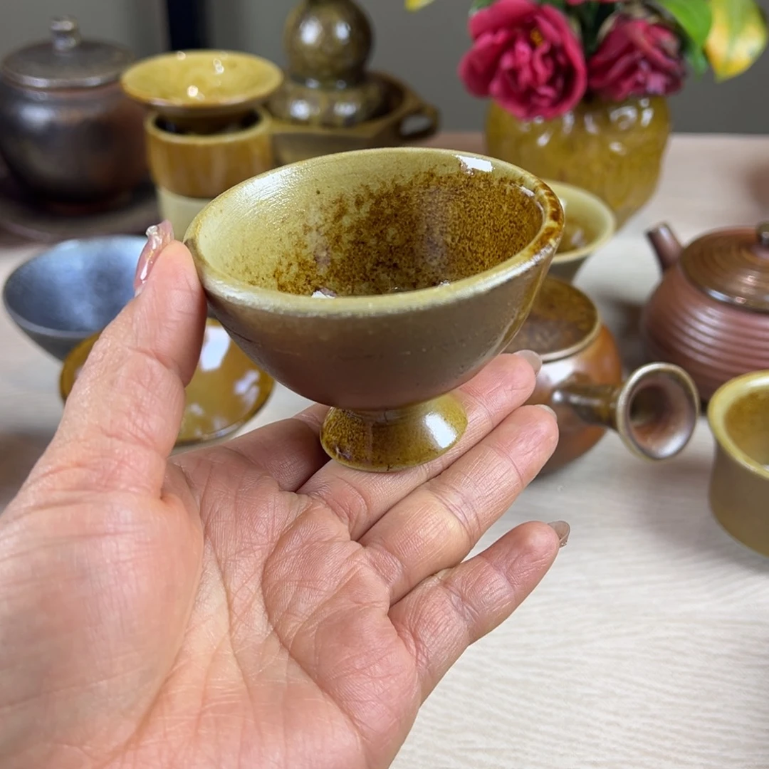 涯**魂建水 柴烧 纯天然 纯手工 微瑕