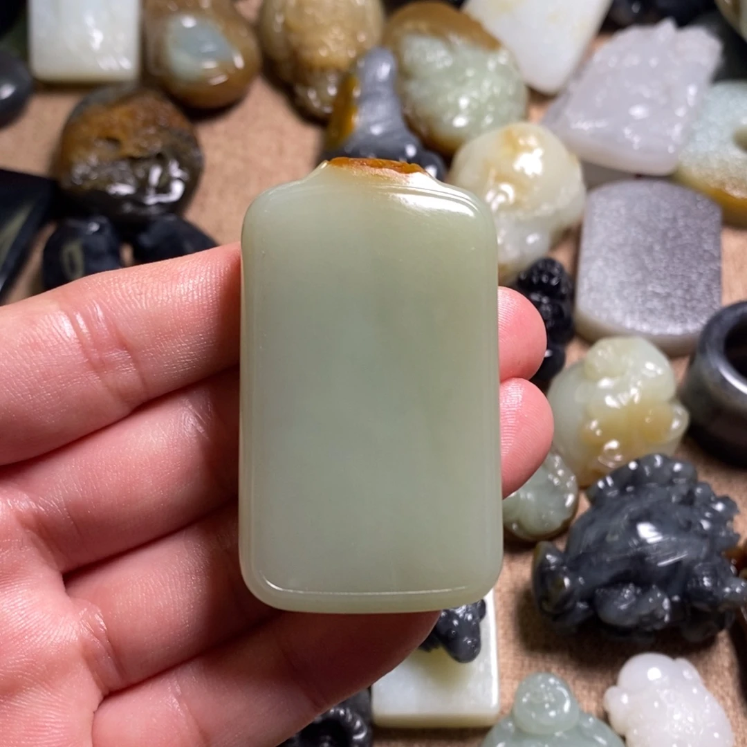 【闪购商品】和田玉挂件未镶嵌岁**好