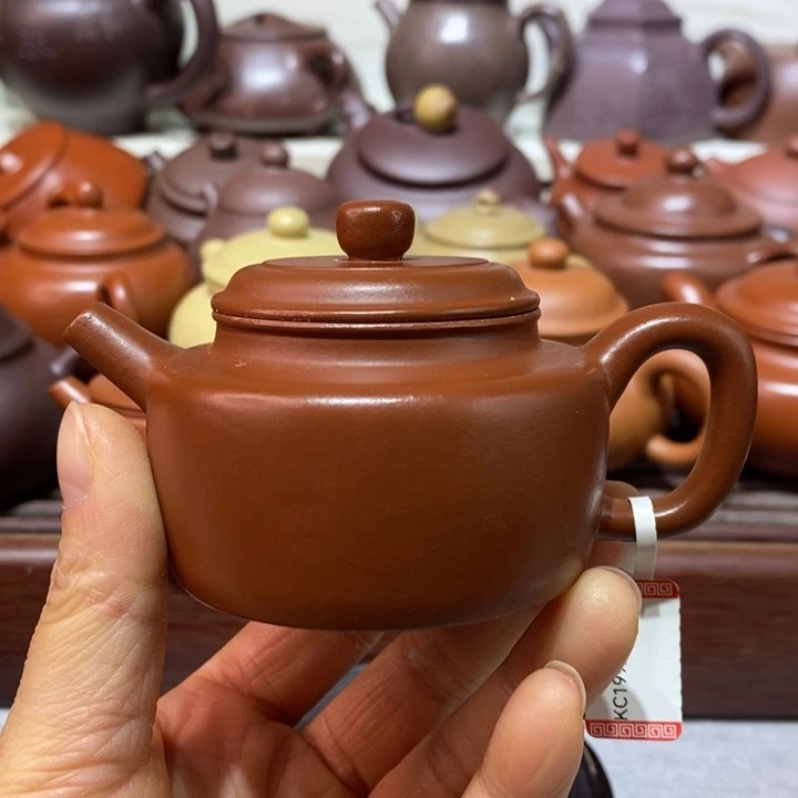 茶壶紫砂微瑕处理一把100cc