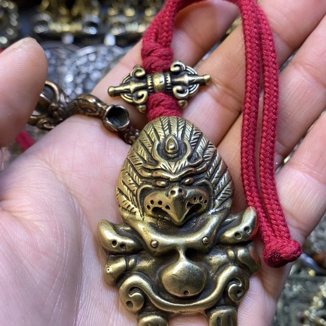藏式大鹏鸟搭配挂件