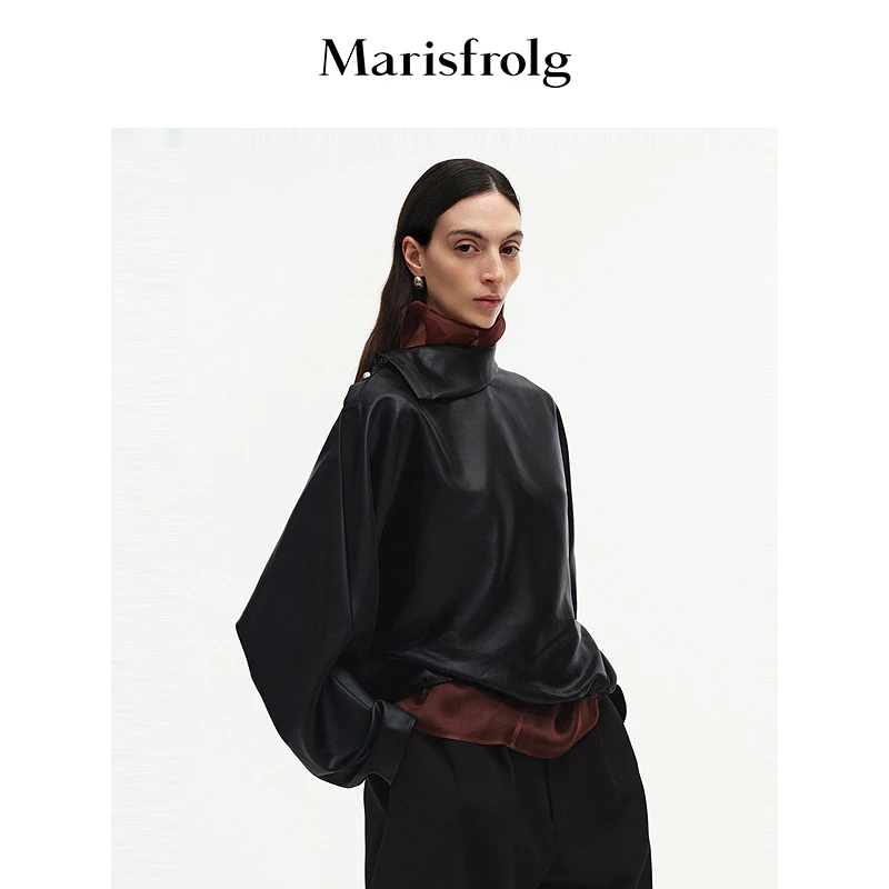 【大秀同款】Marisfrolg玛丝菲尔25年早秋气质高级衬衣A1FZ33541