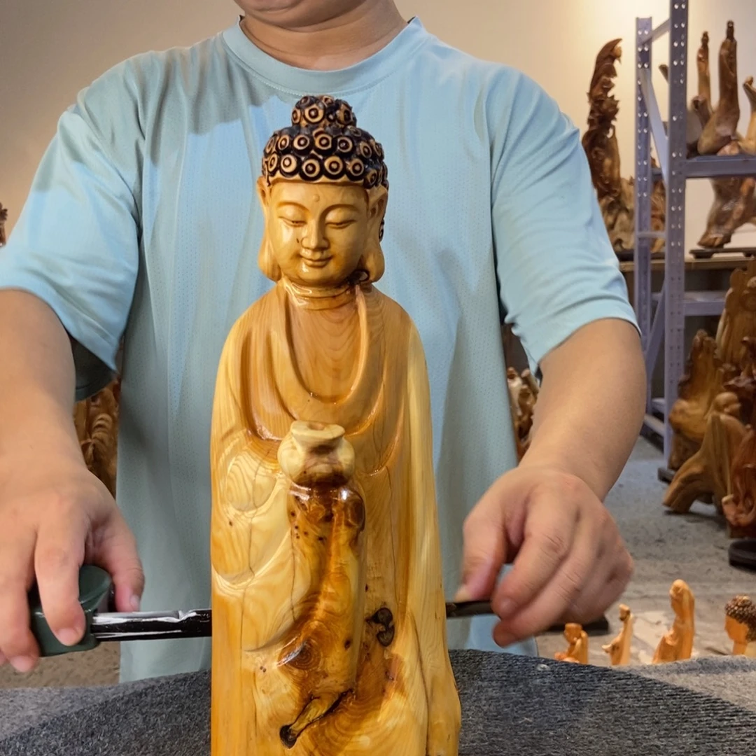 柏木（崖柏）太行崖柏根雕摆件