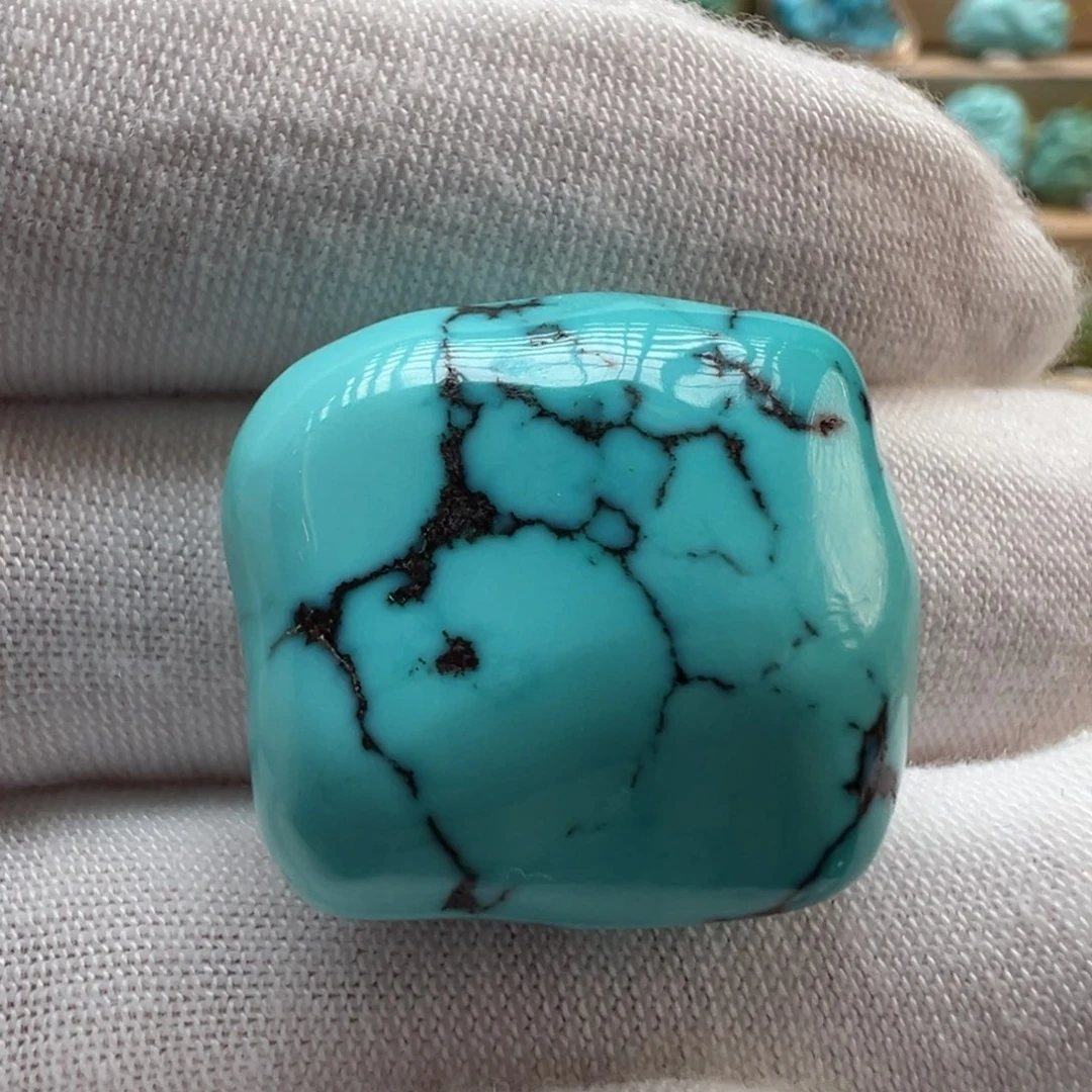 绿松石未镶嵌配饰20.6*21.9