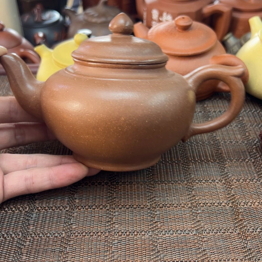 紫砂茶壶宜兴原矿紫砂壶380毫升容量