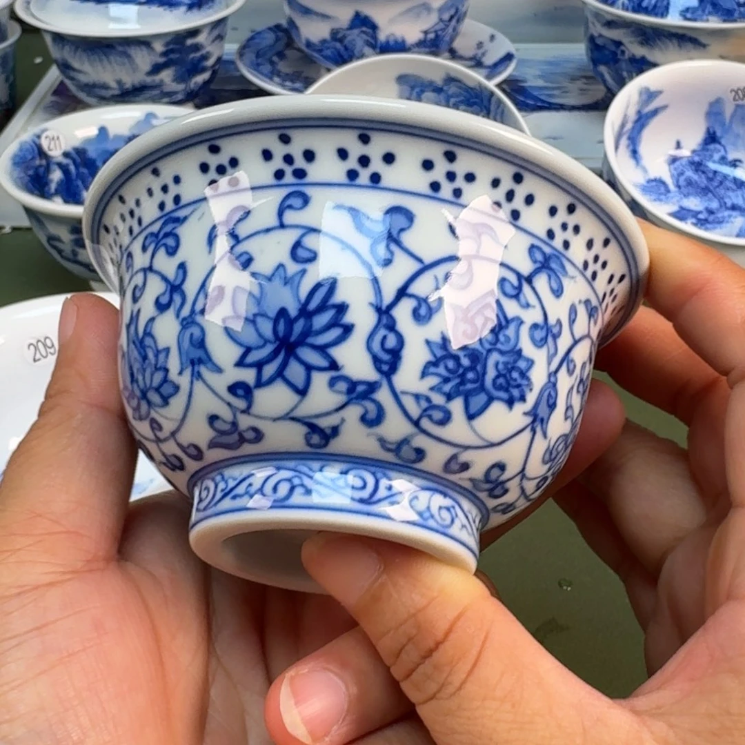 景德镇纯手绘茶具圆圆273