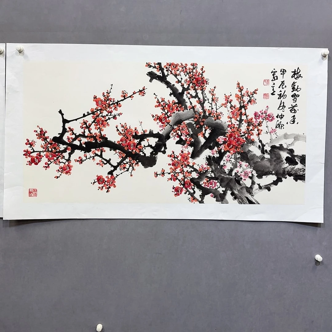 国画亲笔手绘放心去藏