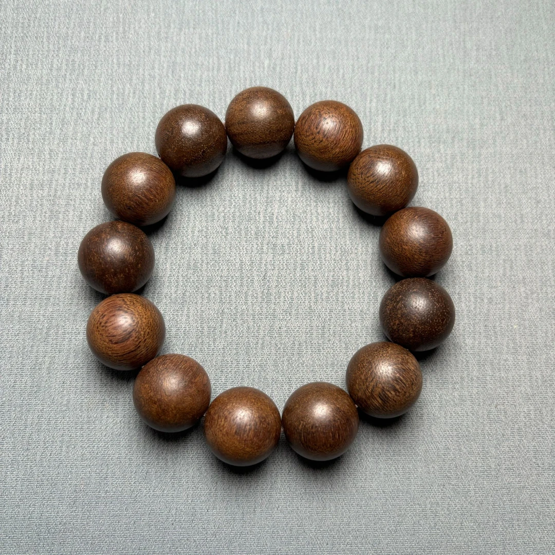 DZX109 沉香圆珠手串尺寸约18mm 多样性发一件