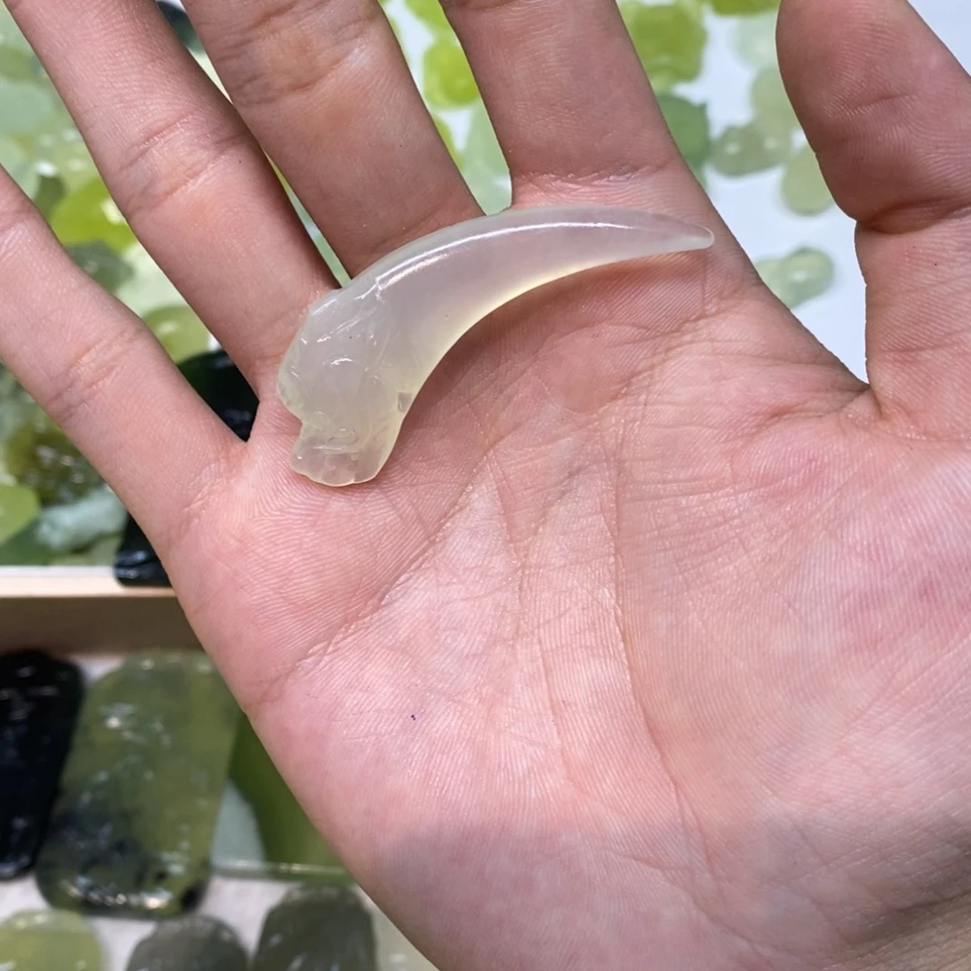 岫玉未镶嵌吊坠(不含链)