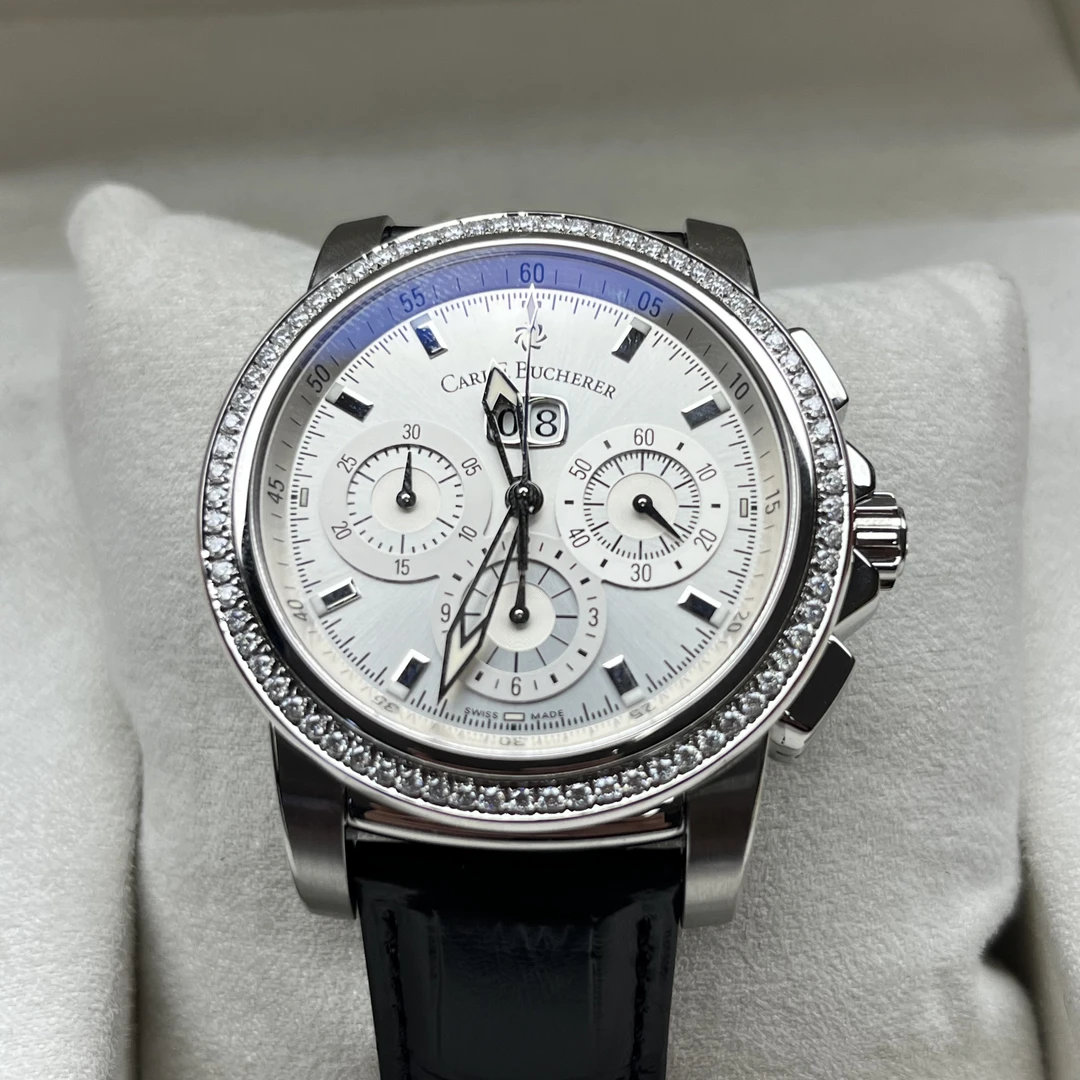 95新 宝齐莱 柏拉维自动机械男士腕表直径44.5