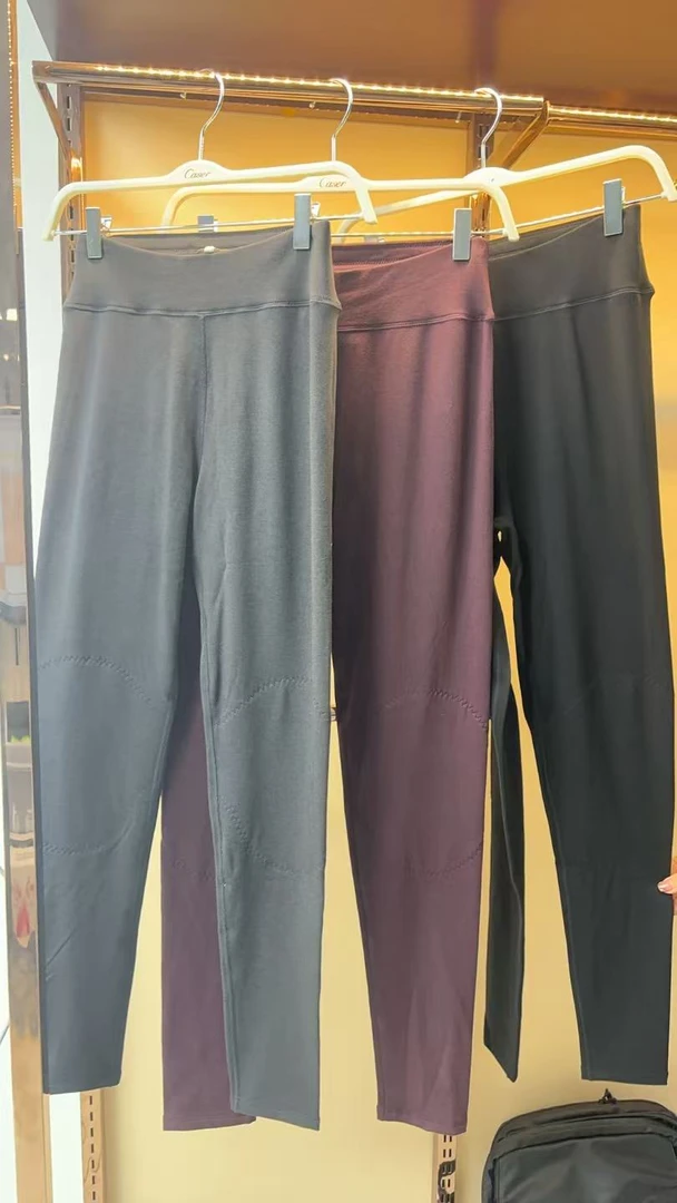 BH55997女士拉卡抽针高弹高腰护腹单裤