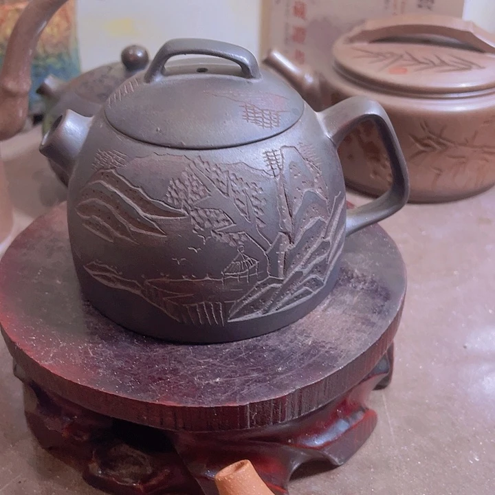 茶壶紫砂处理一把