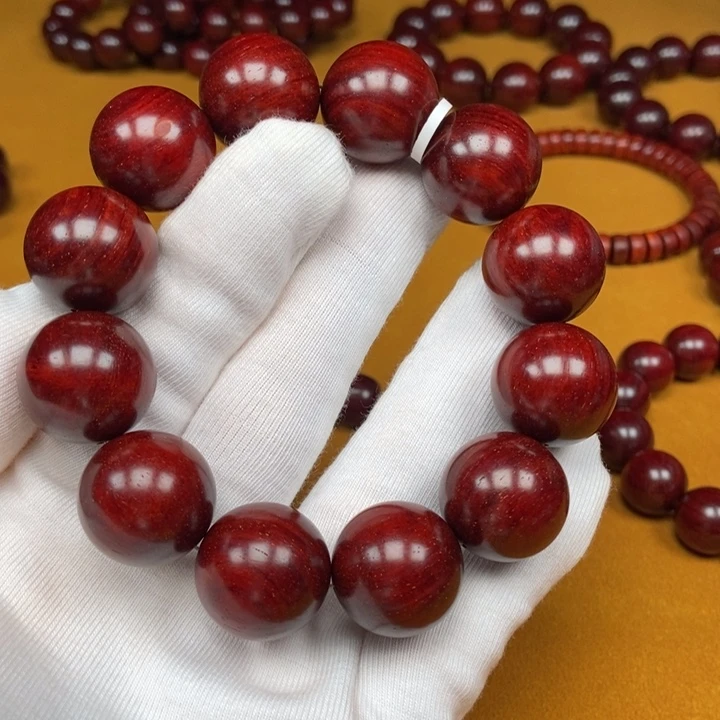 小叶紫檀手串/手链钢*侠20mm