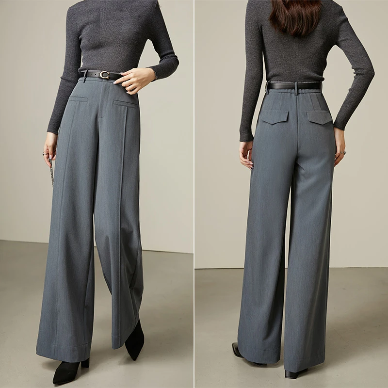 【断码清仓】百搭神裤夏款裤子阔腿裤女【不含腰带】25071502