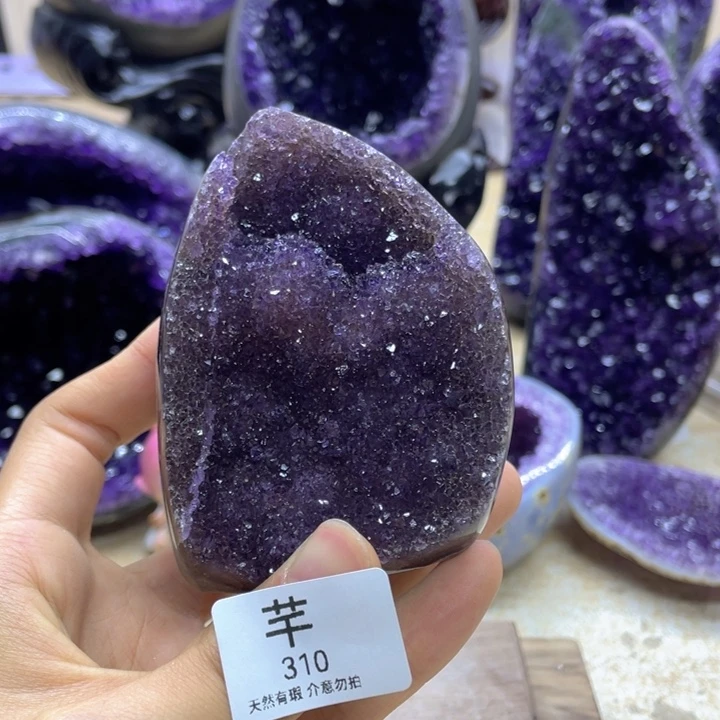 未镶嵌珠宝半成品紫晶