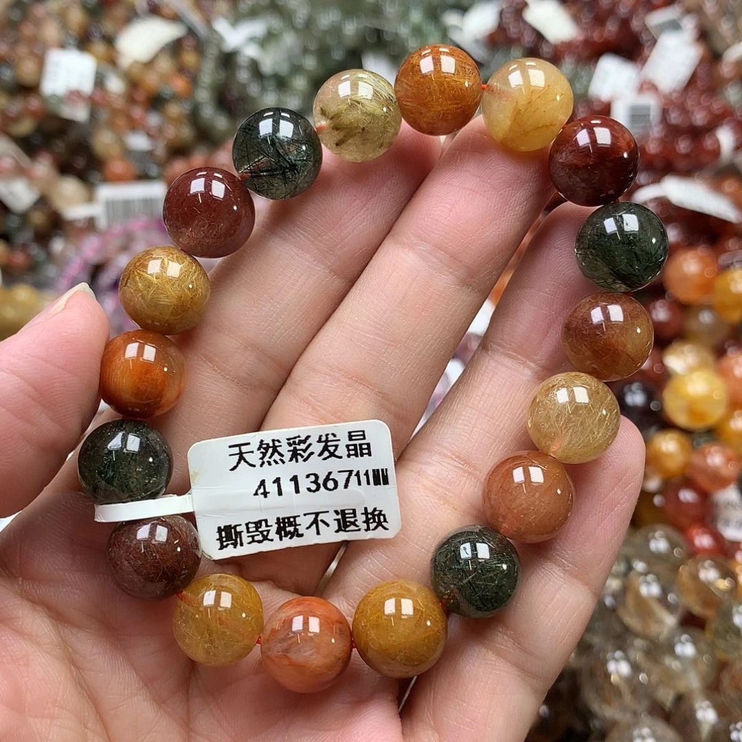 水晶手链未镶嵌，，，