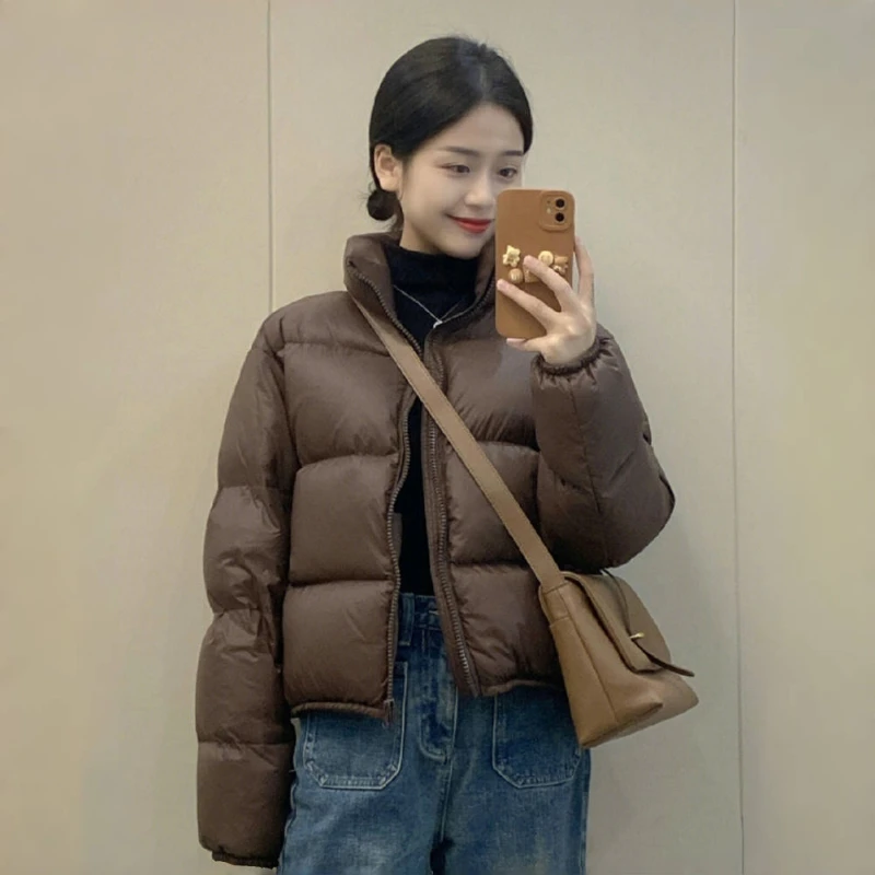 2025年冬季棉服短款宽松加厚棉衣韩版小个子面包服休闲百搭外套潮